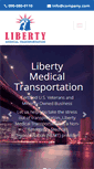 Mobile Screenshot of libertymedtransportation.com